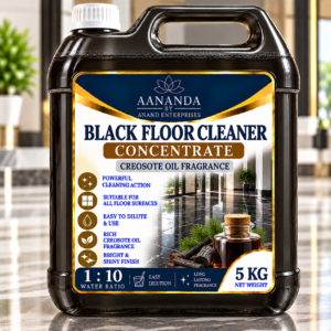 Black Floor Cleaner Liquid Concentrate 5 KG – 1:10 Dilution Ratio