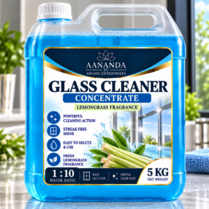 Glass Cleaner Liquid Concentrate 5 KG – 1:10 Dilution Ratio
